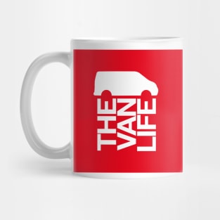 The Van Life Logo (red box) Mug